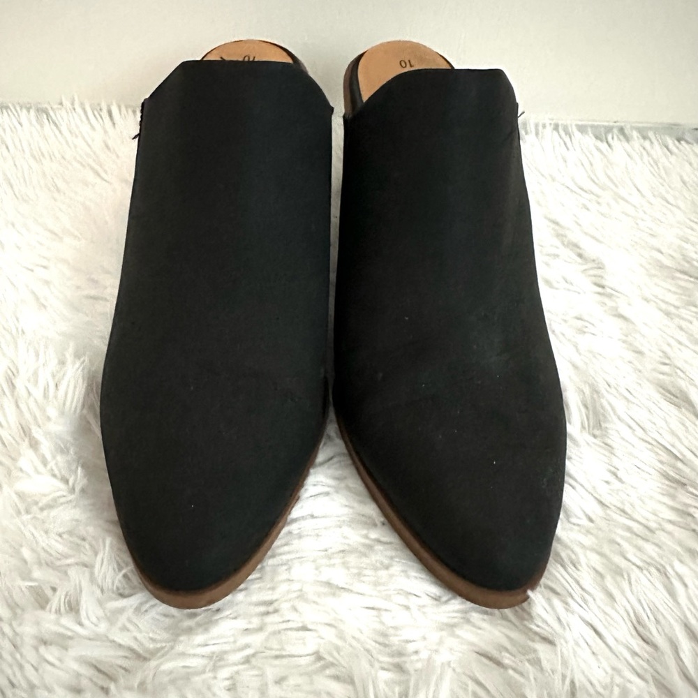 Time and Tru Black Women's Mules